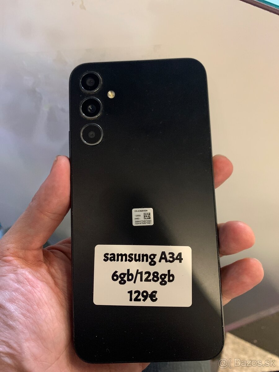Samsung galaxy A34 6GB/128gb