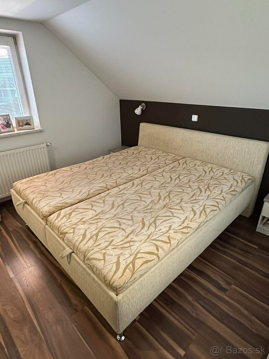 Manželská posteľ 200x180