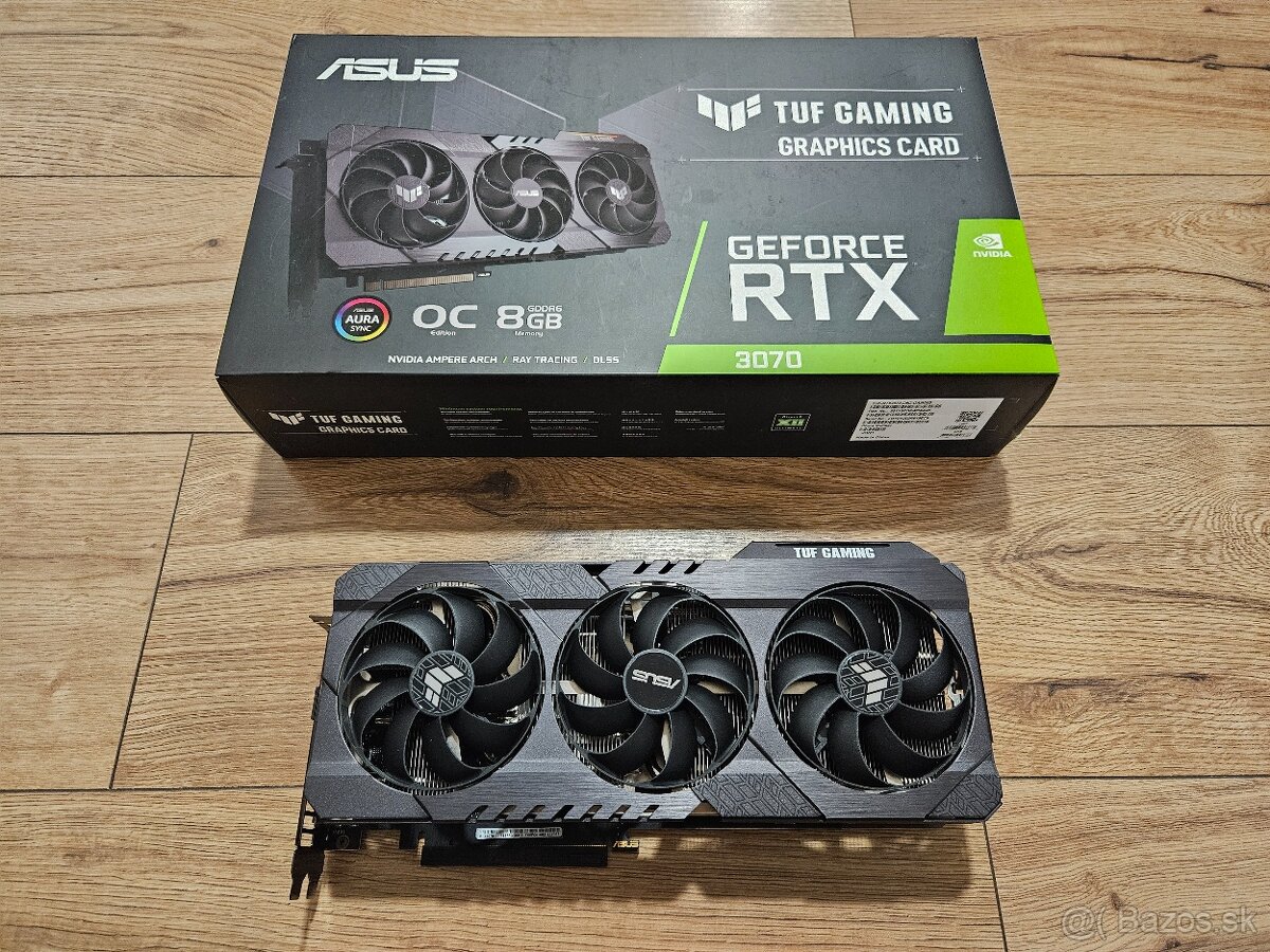 Predam Asus GeForce RTX 3070 TUF Gaming