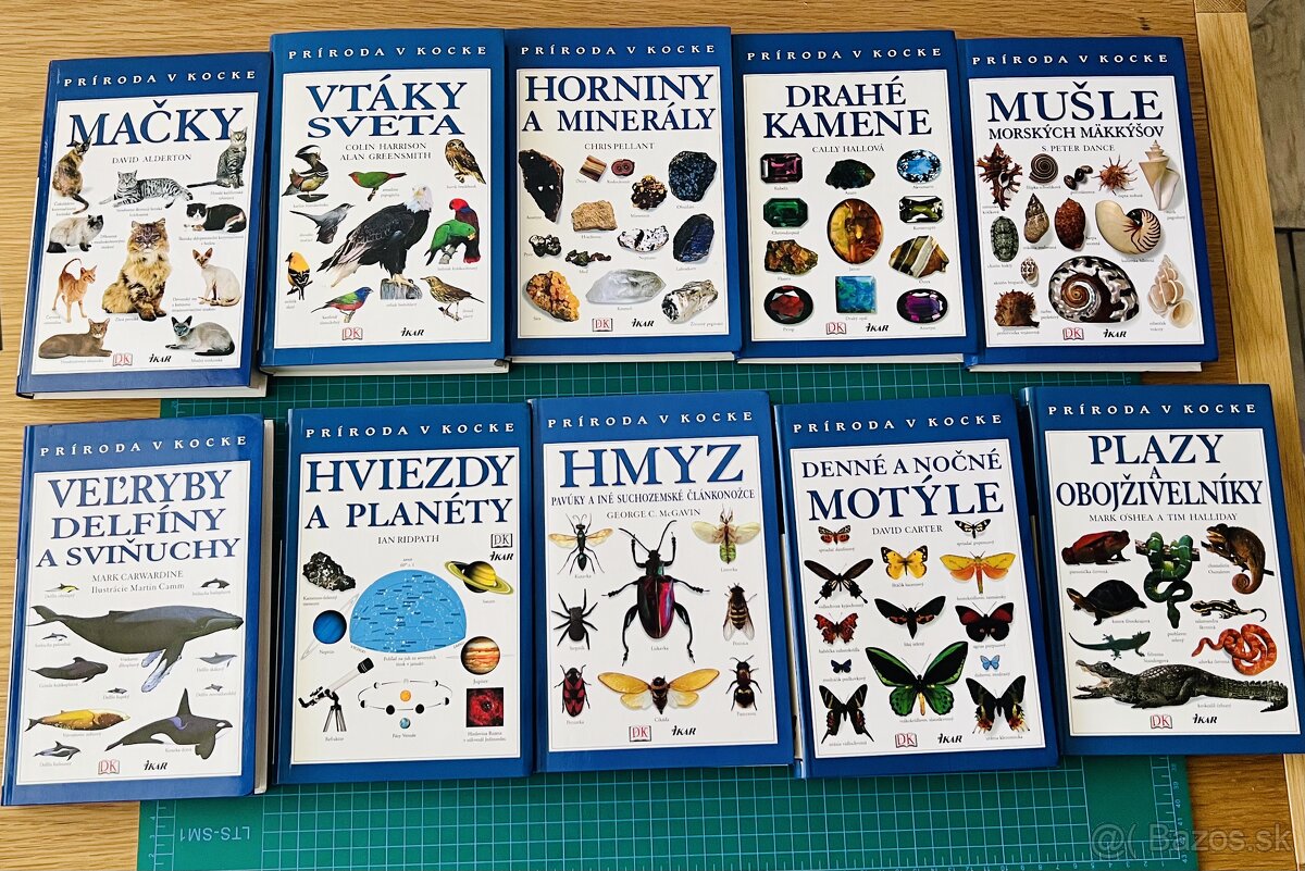 knihy príroda v kocke
