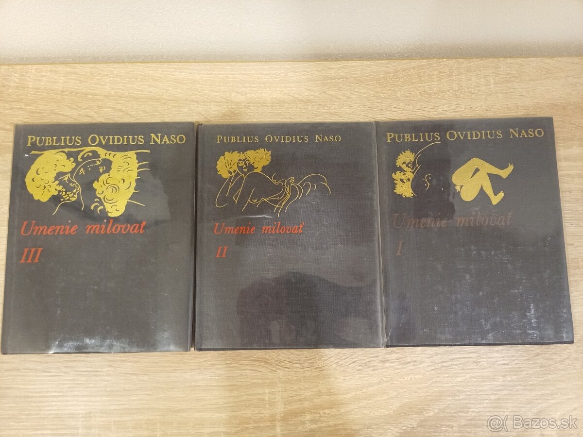 Umenie milovať I. II. III. Publius Ovidius Naso