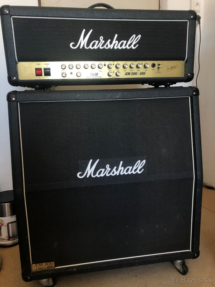 Marshall JCM2000 TSL60 + 1960LEAD JCM900 A
