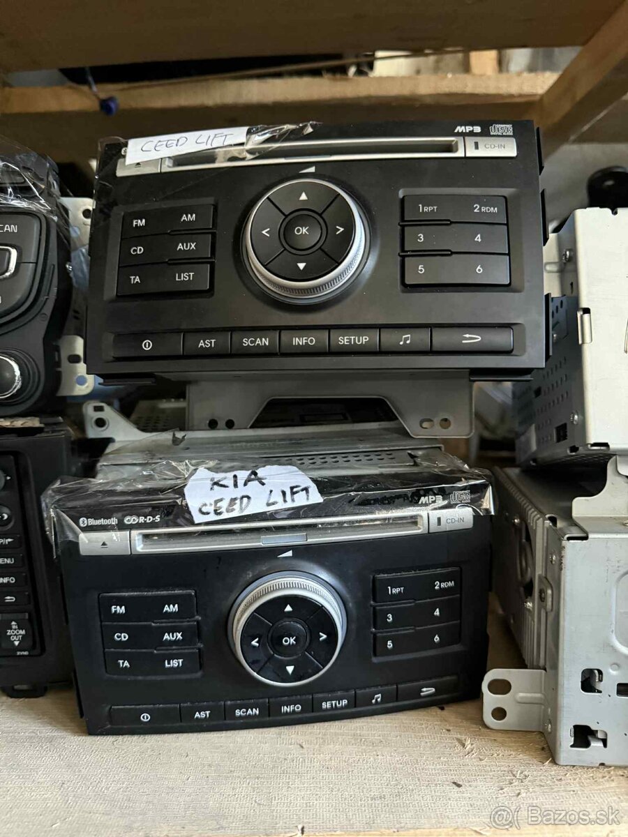 radio kia ceed 1 generacia facelift