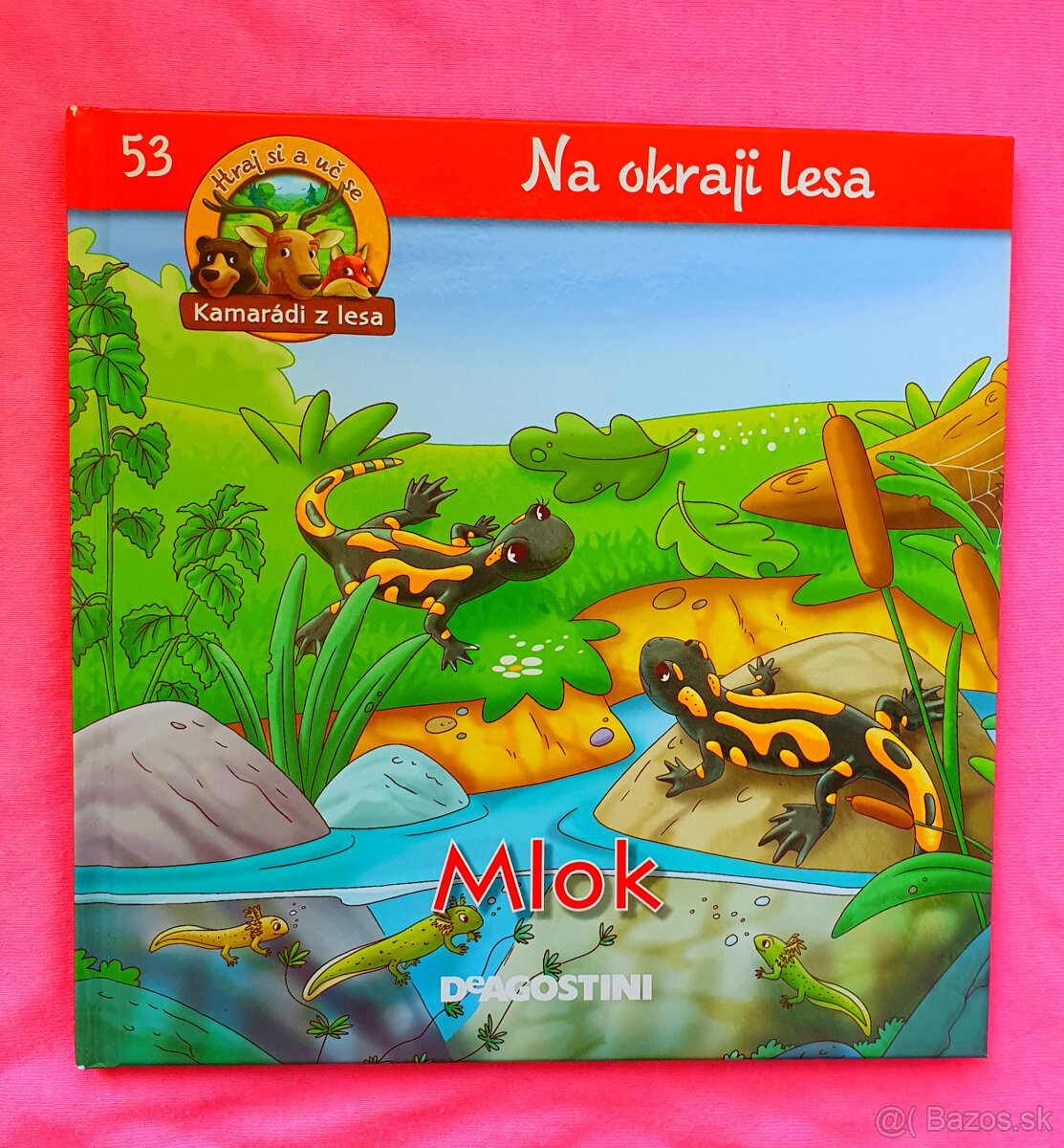 Bývam v lese.Mlok.