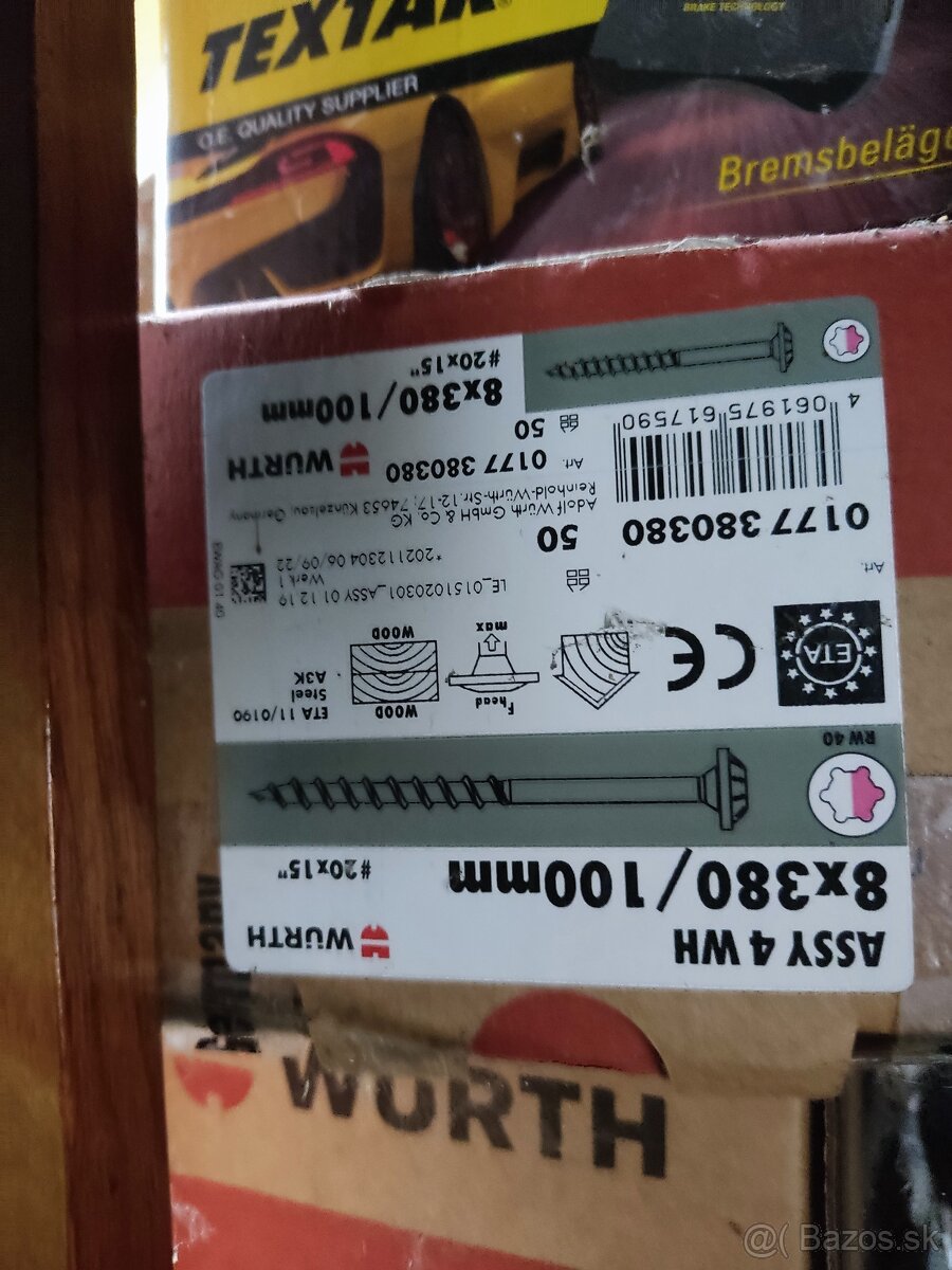Sroby wurt 8x380
