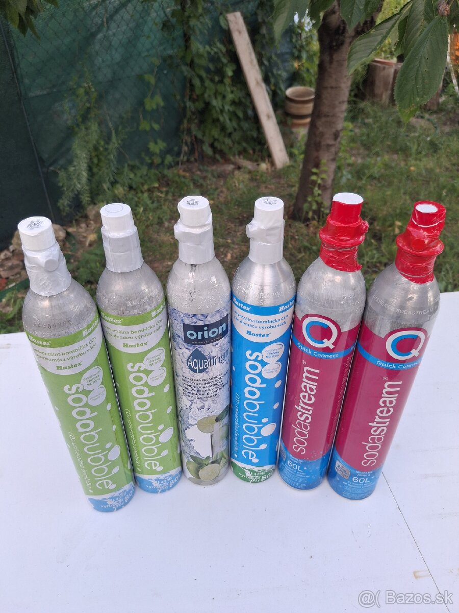 Sodastream plné bombičky