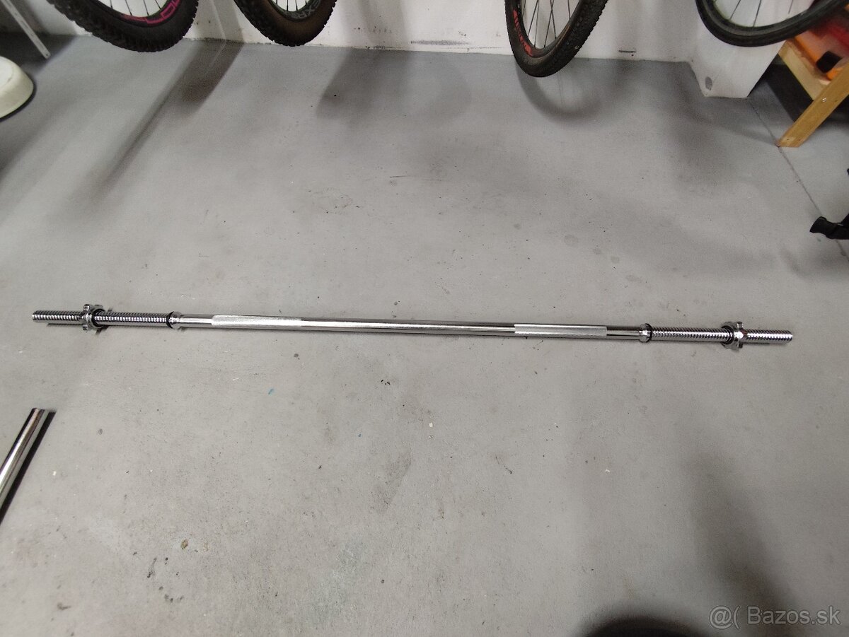 Vzpieračská tyč rovná 167 cm (30 mm
)