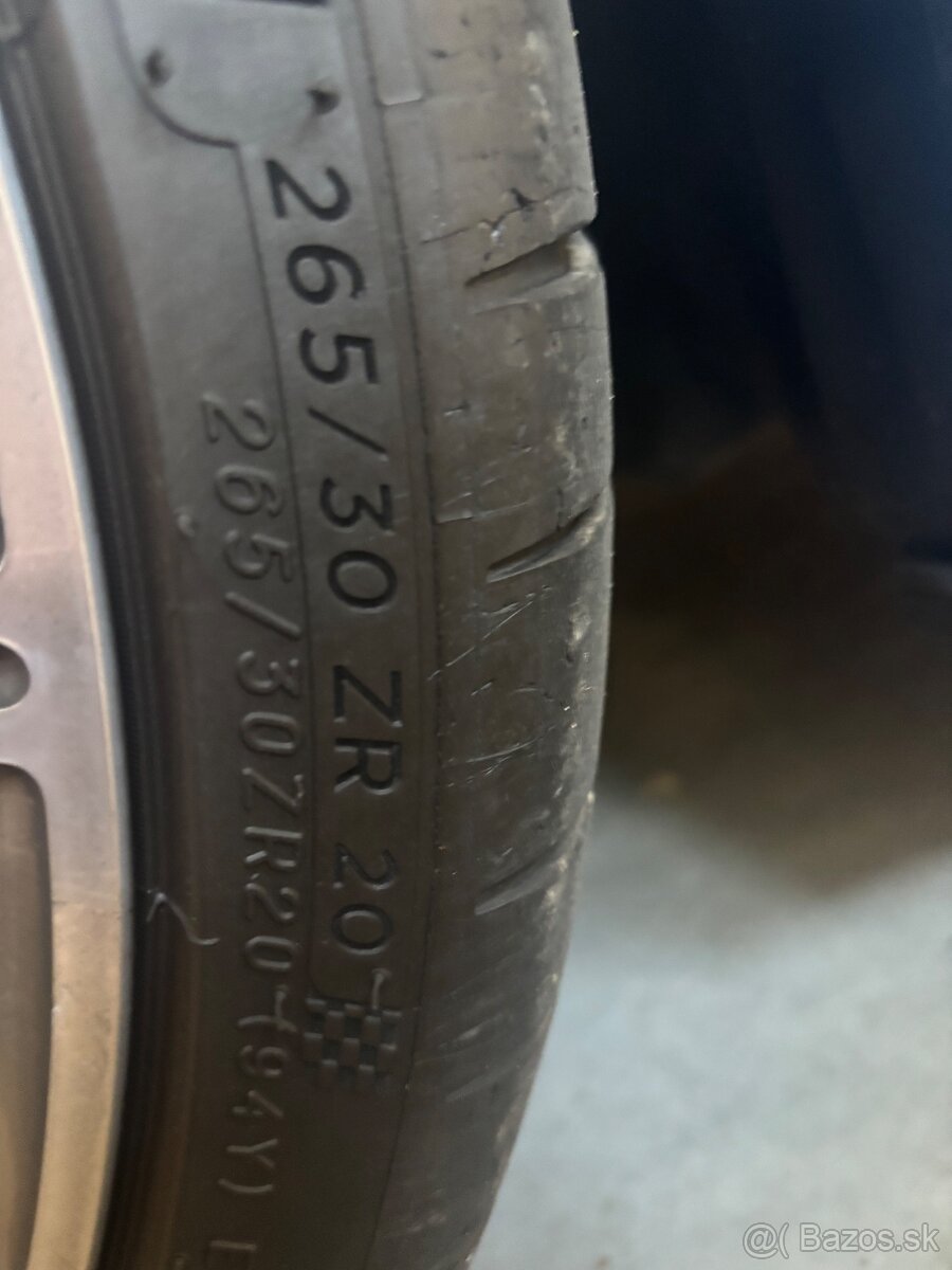 265/30 R20 Michelin pilot 4 6.2mm pneumatiky