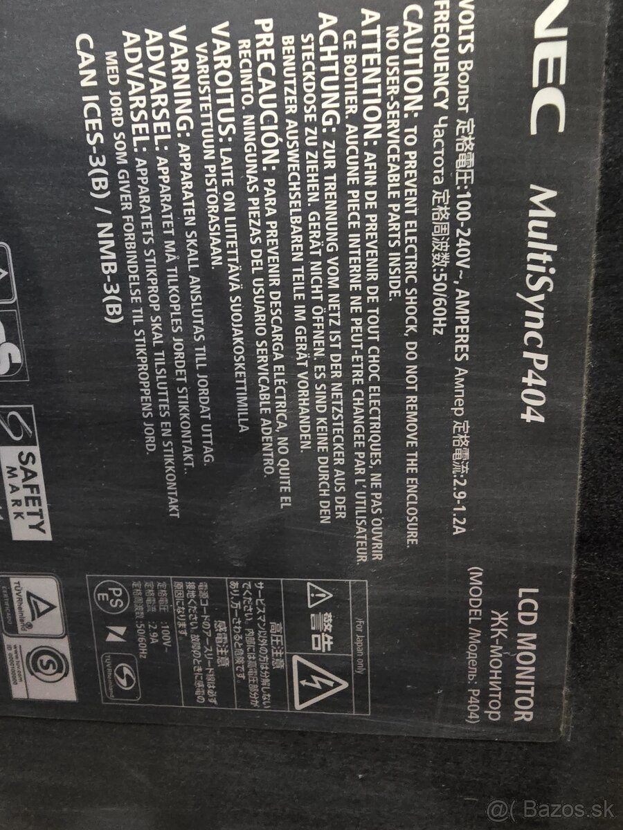 Nec multisync p404