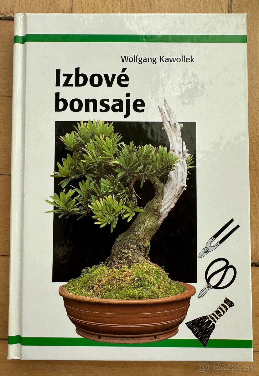 Kniha Izbové bonsaje Wolfgang Kawollek za 5eur