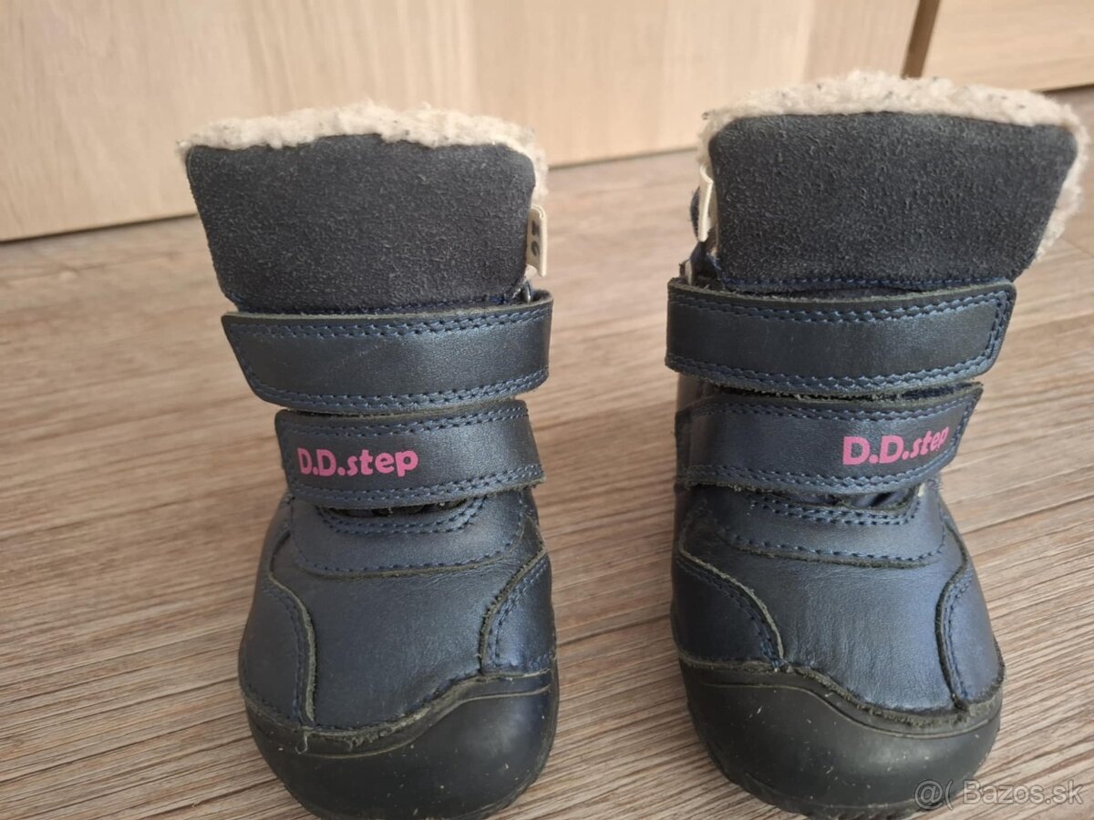 Predam zimne zateplene topanky D.D. Step velkost 23
