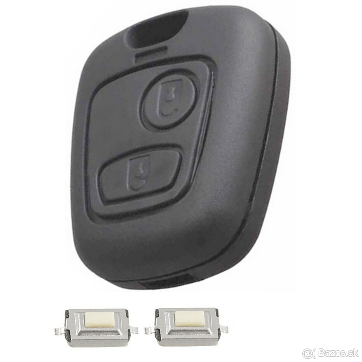 Opravná sada kľúča Peugeot Citroen 2 tlačidla