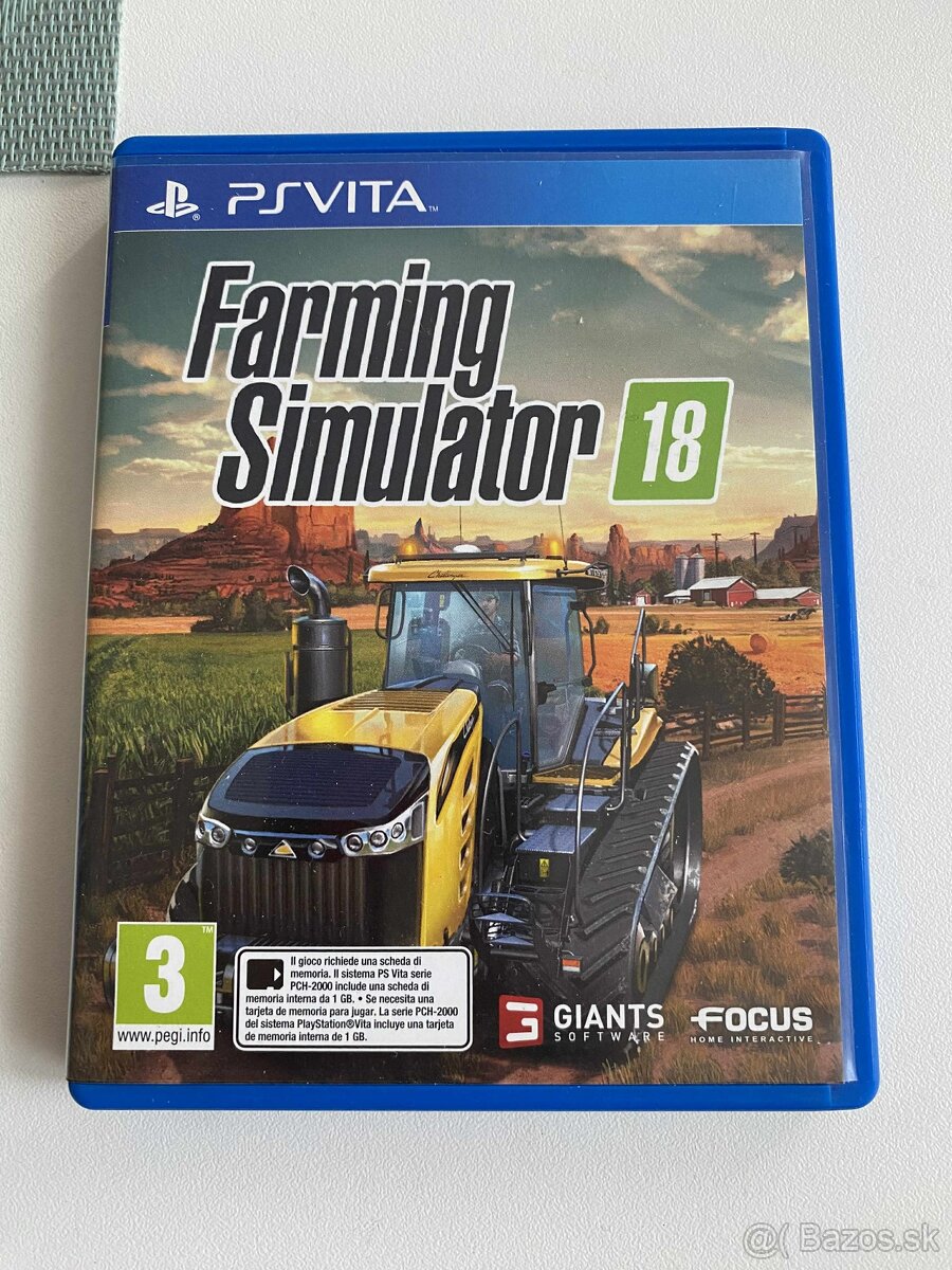Farming Simulator 18 (PS Vita)