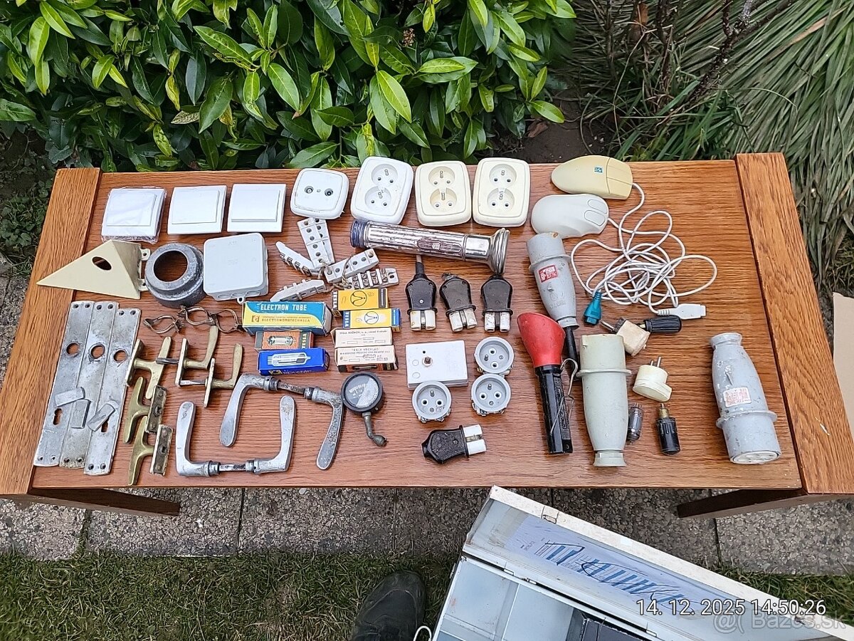 Predam zmes elektra a veci do domu retro