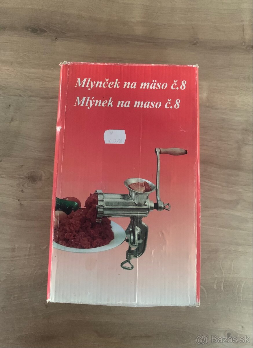 Mlynček na mäso - nový