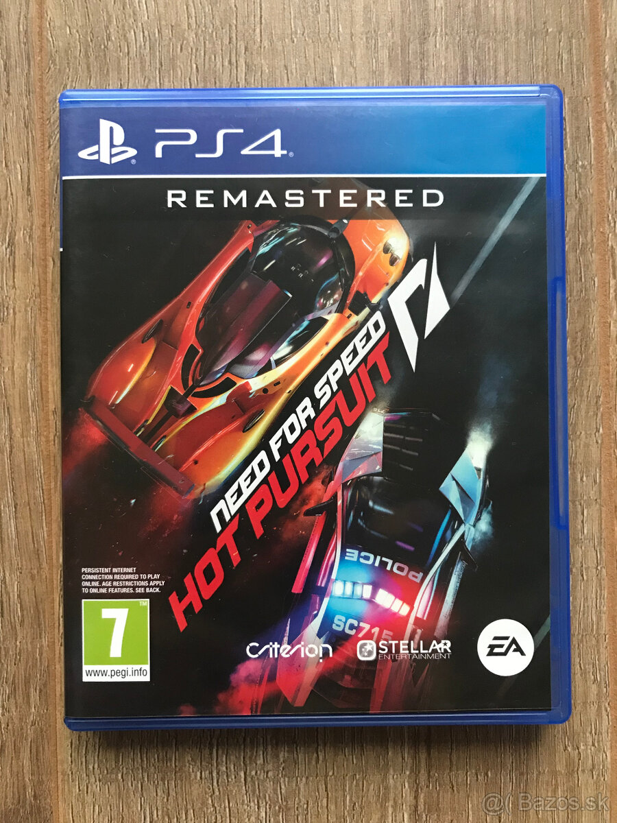 Need for Speed Hot Pursuit na Playstation 4