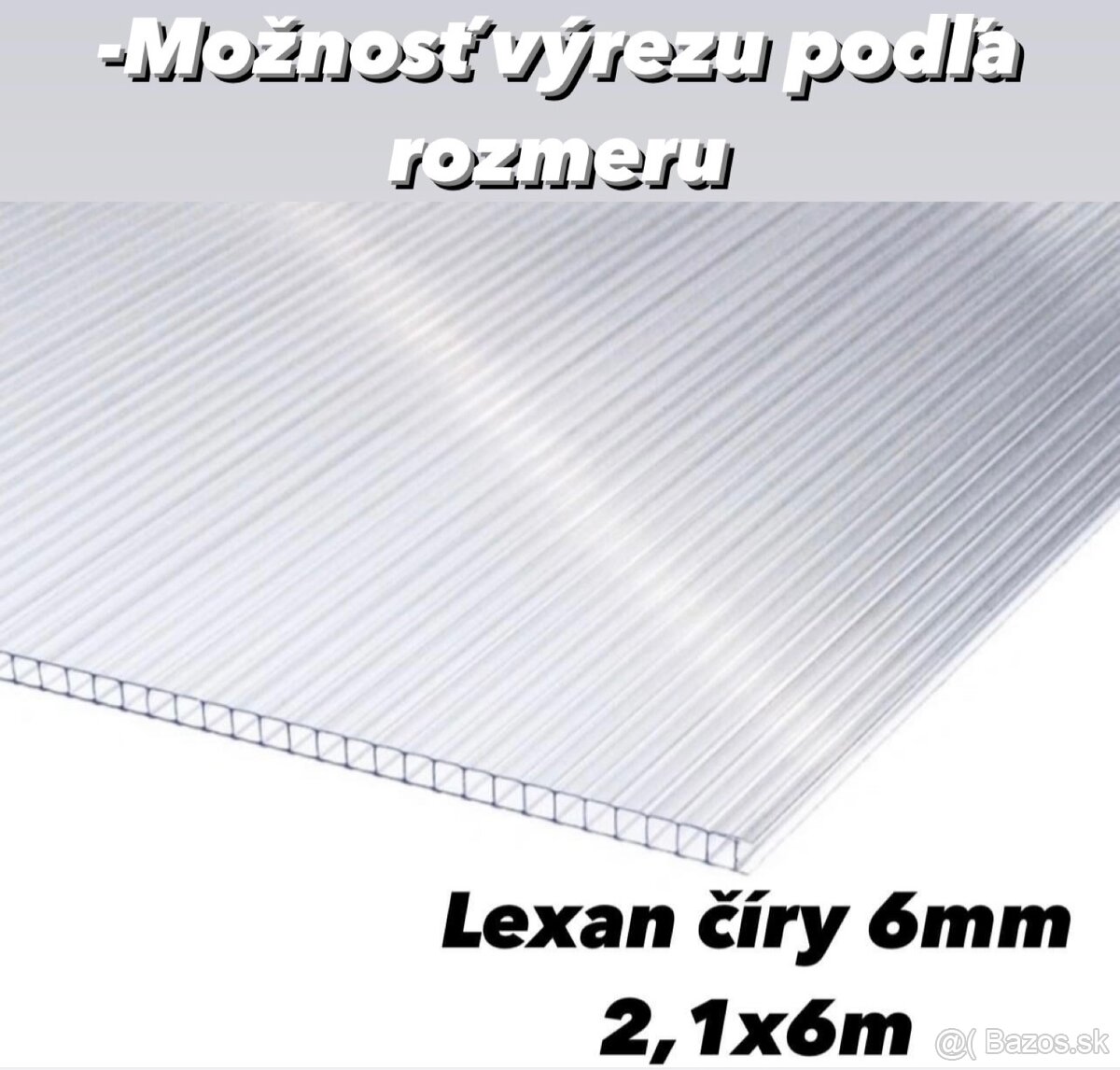 Lexan , Dutinkový polykarbonát