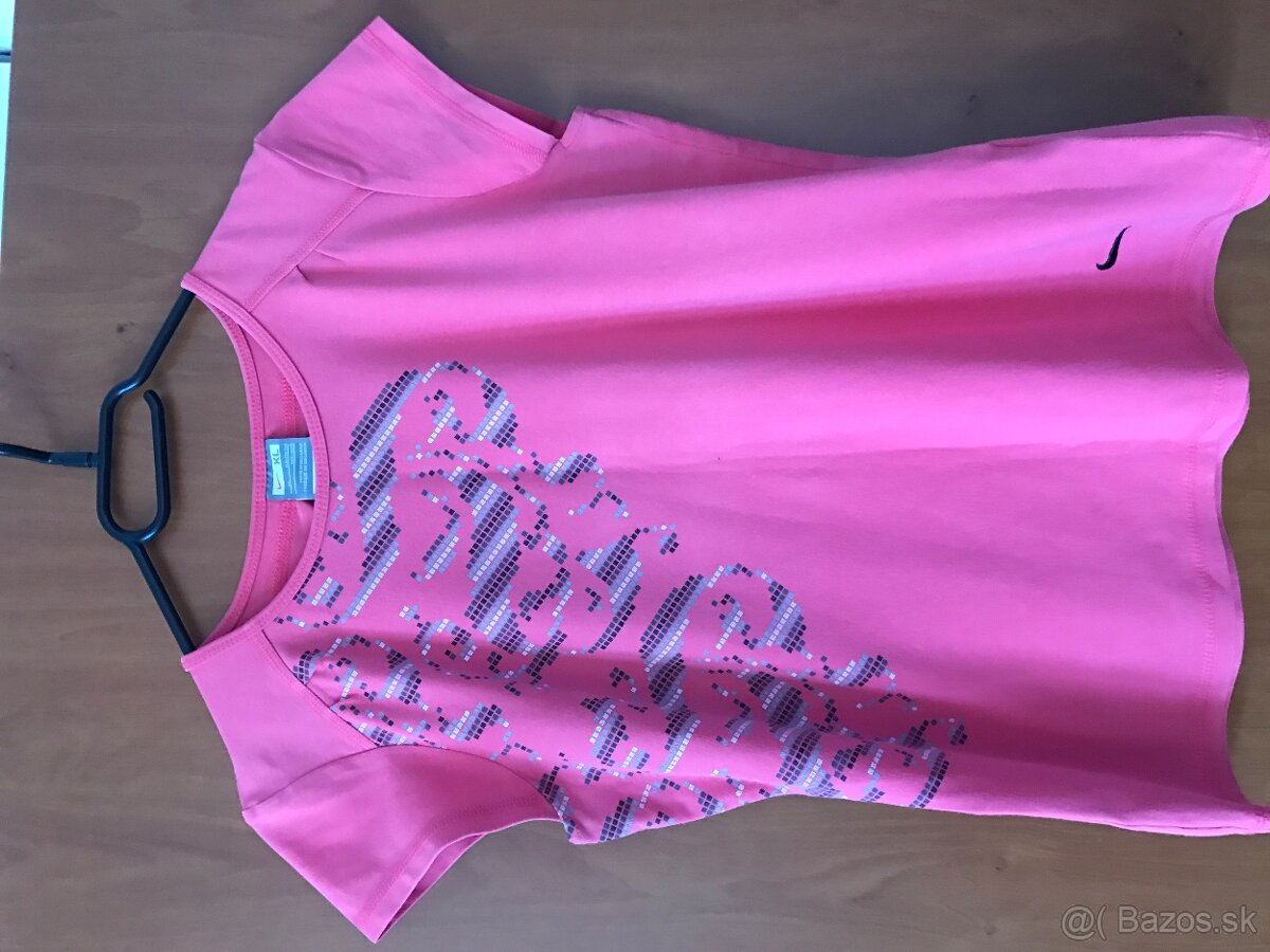 NIKE originál drifit pink damske tricko L