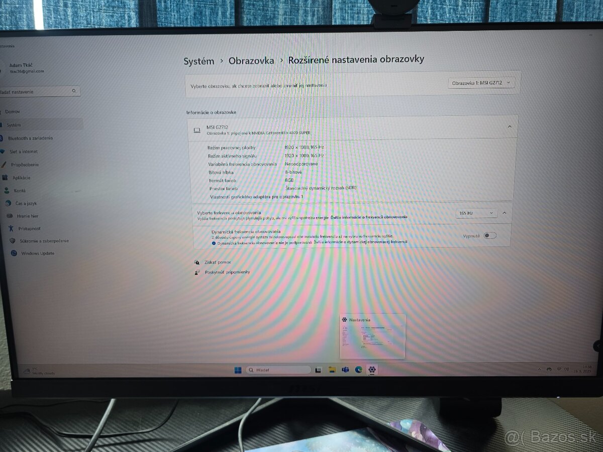 Monitor MSI G2712