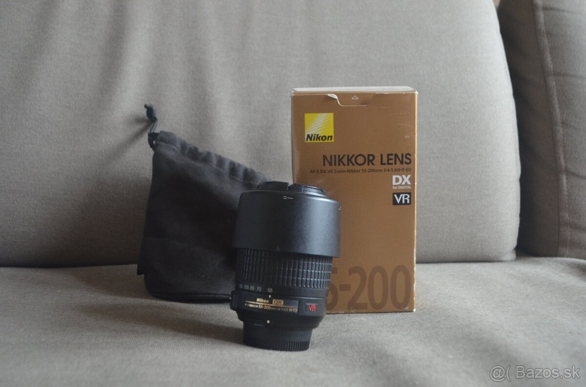 Nikon nikkor AF-S 55-200mm f/4-5.6G IF-ED DX VR