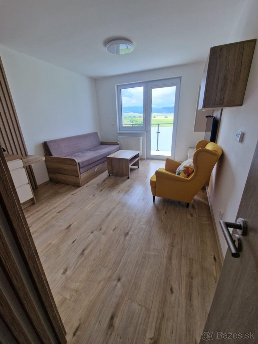 PRENÁJOM garsónky s výhľadom na Tatry