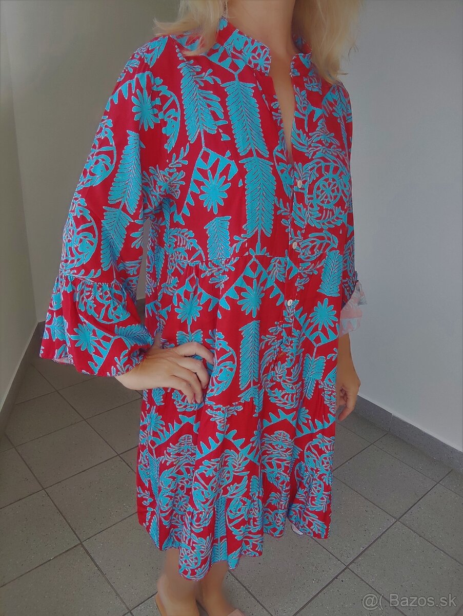 Nové letné šaty MADE IN ITALY -veľ. L/XL