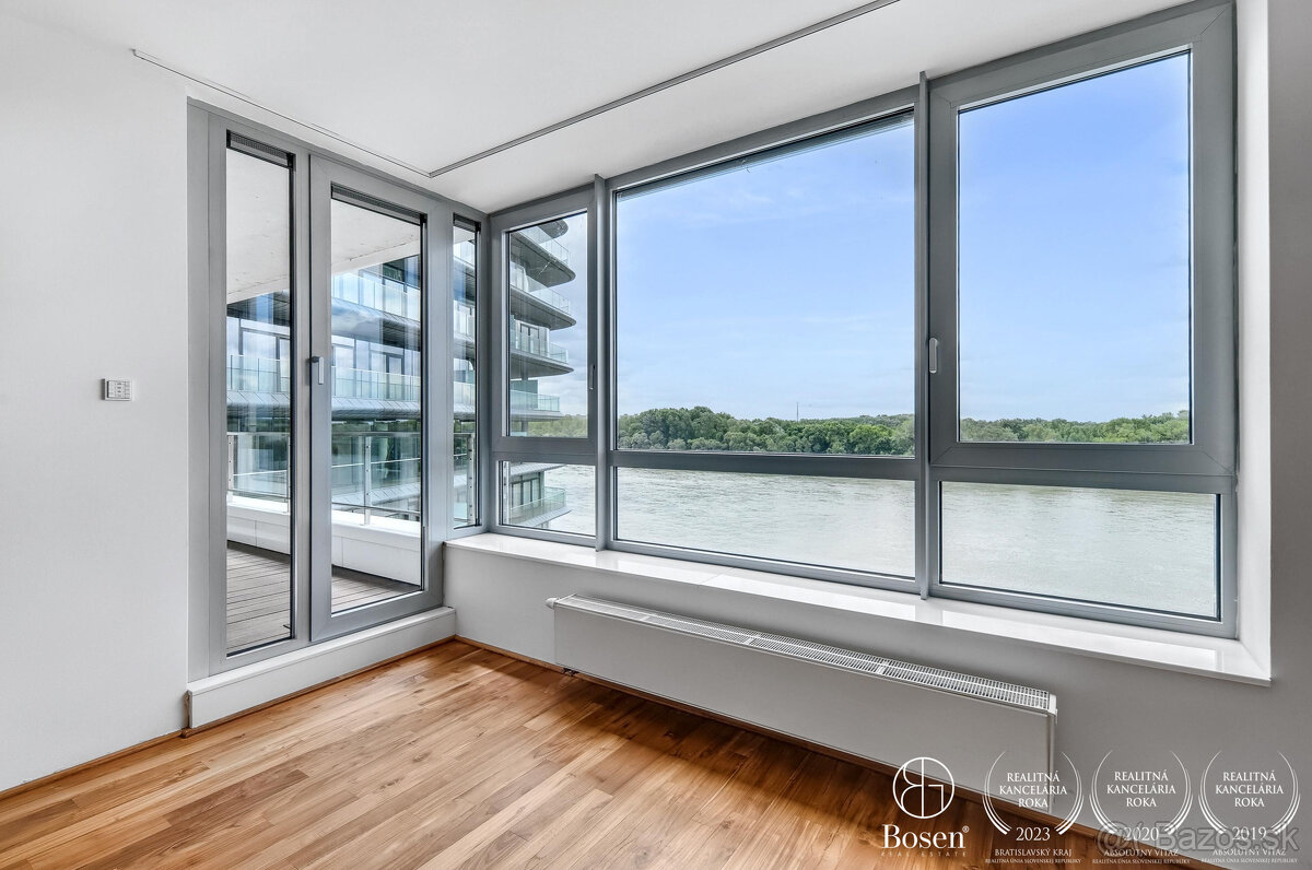 BOSEN | Na prenájom 4 izbový byt Bratislava RIVER PARK