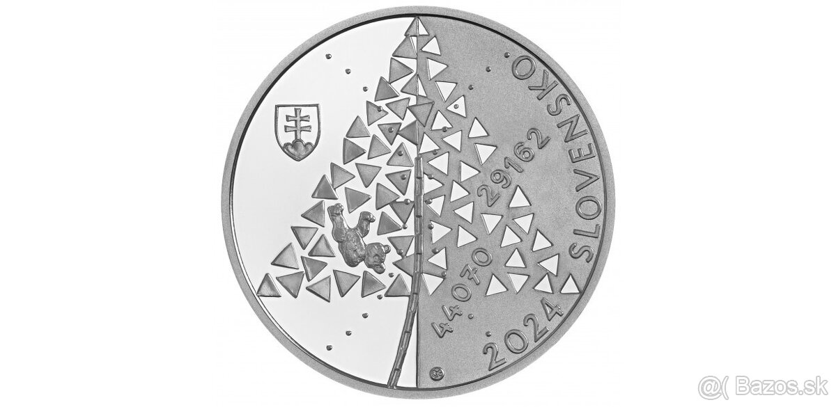 10 Euro Auschwitz a Birkenau Proof