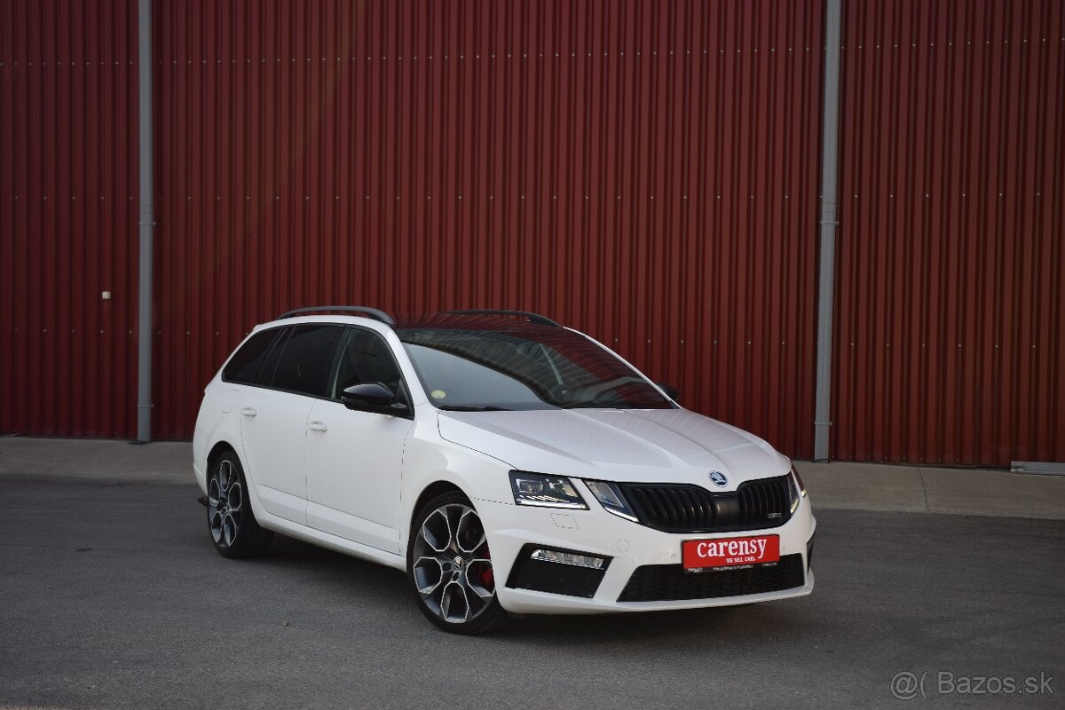 Škoda Octavia Combi VRS 2.0TDI DSG7 NEBURANE, SERVISNÁ KNIHA