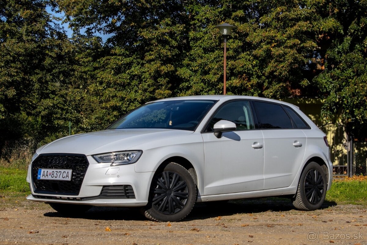 Audi A3 Sportback 1.6 TDI / AJ NA SPLÁTKY / PROTIÚČET /