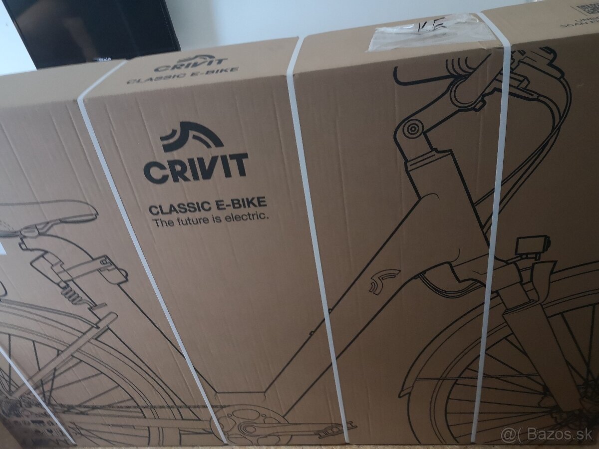 Predam uplne novy elektricky bicykel Crivit Classic