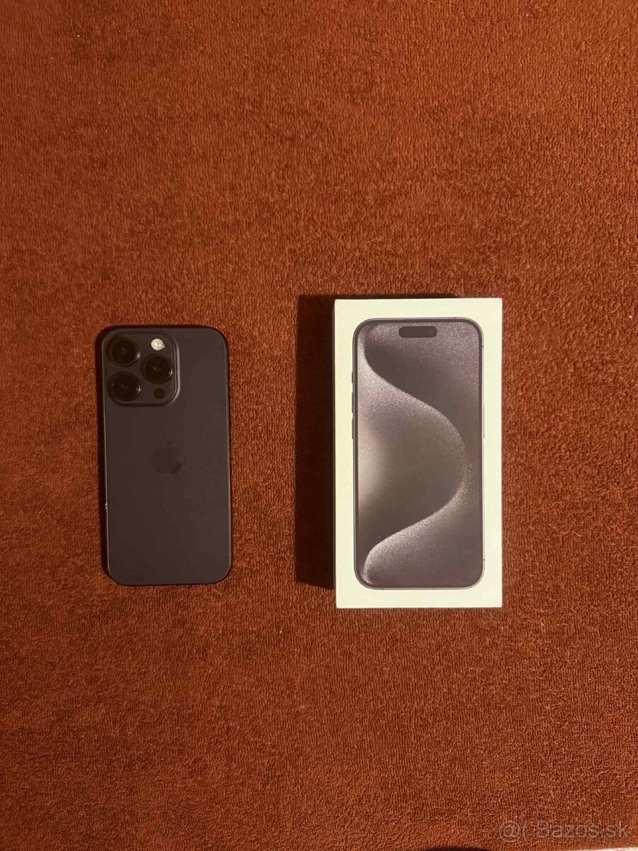 iPhone 15 Pro Black, 128GB