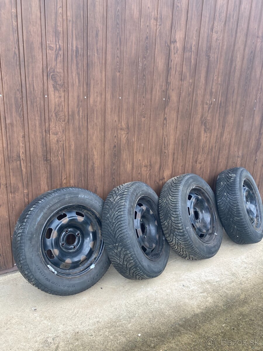 Predám zimné kolesá 4x185/65 R15