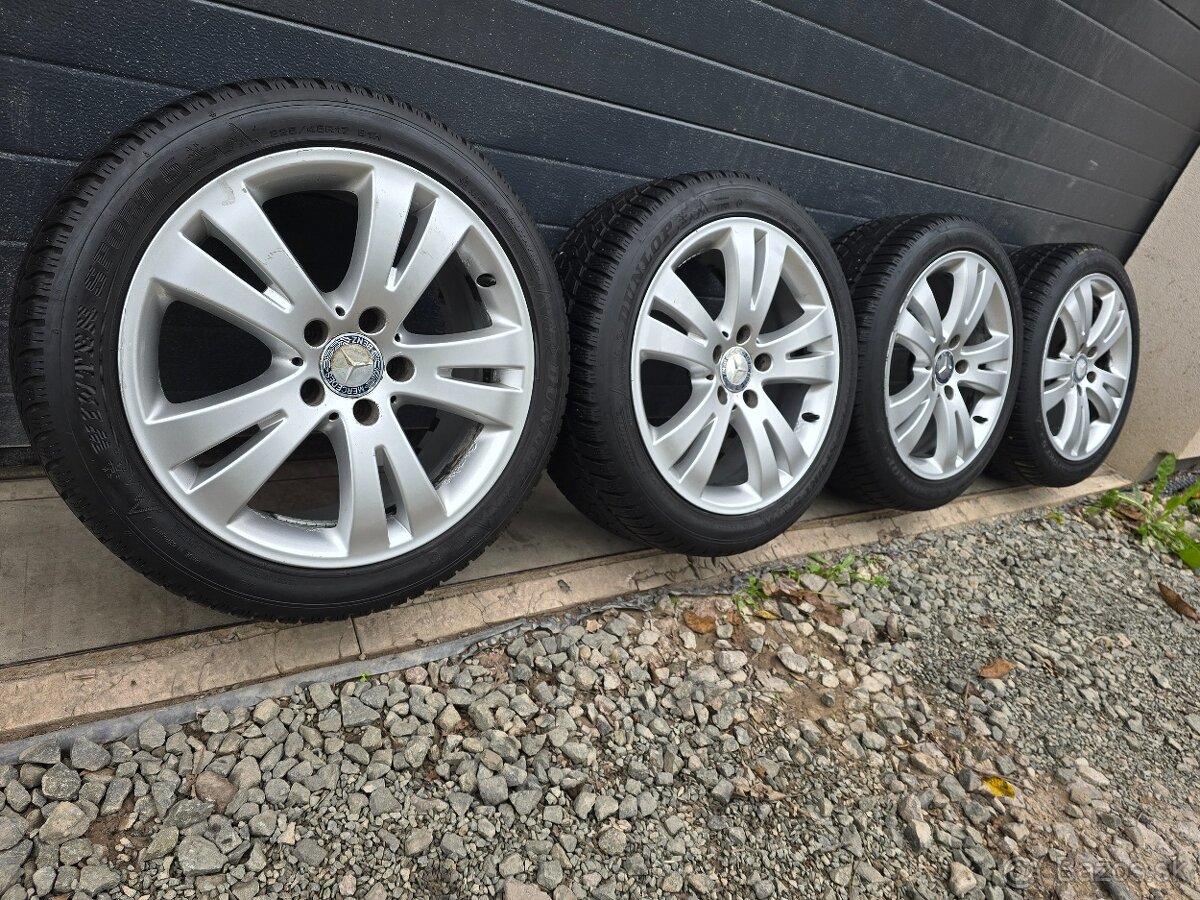 Zimná Sada Mercedes C W204+Continental 225/45 R17
