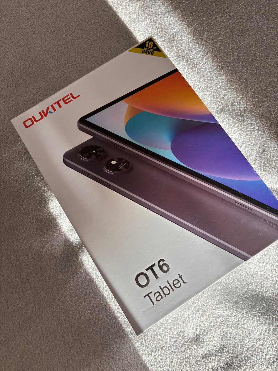 Nový tablet Oukitel OT6