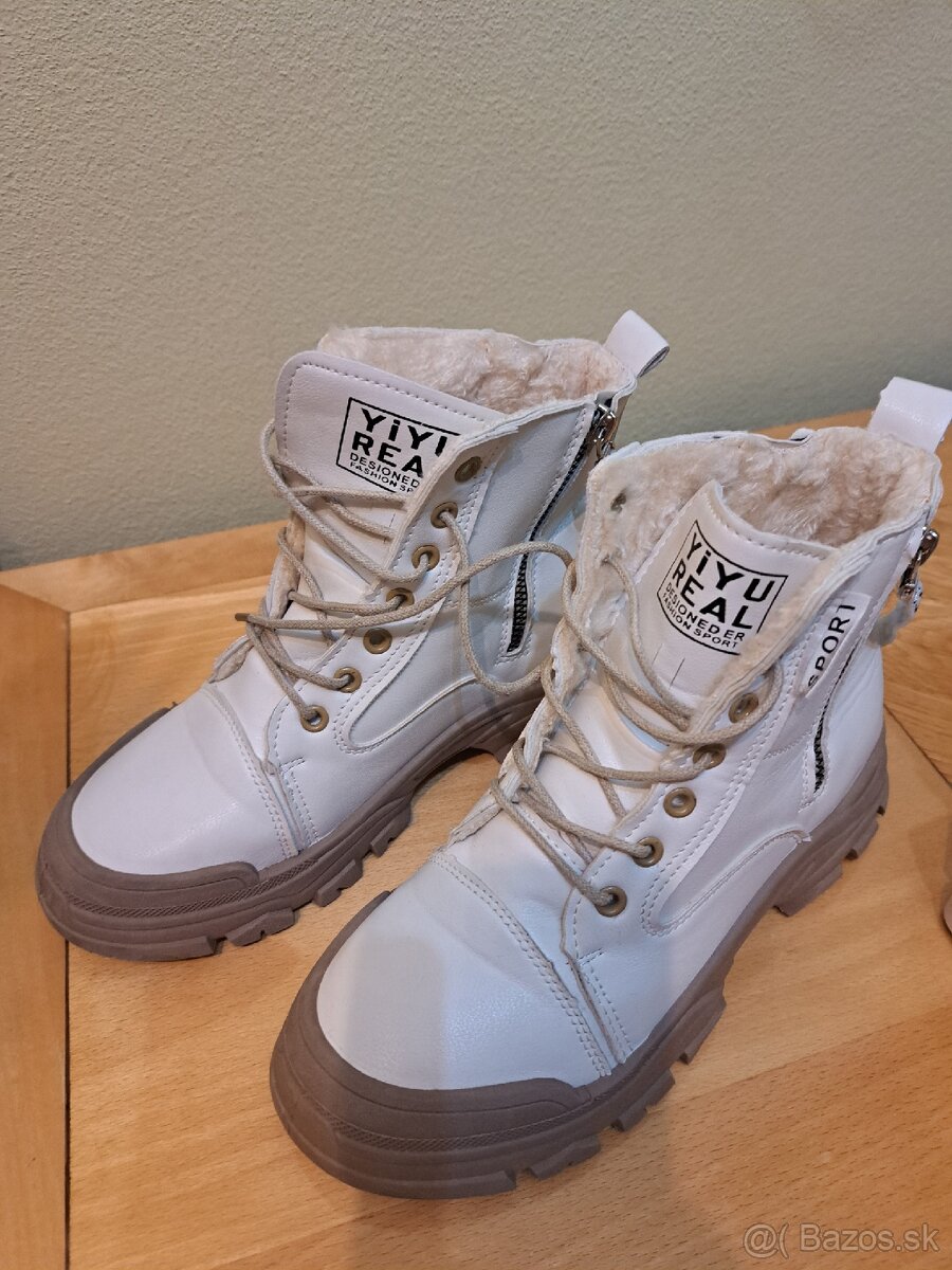 Zimné dievcenske topanky