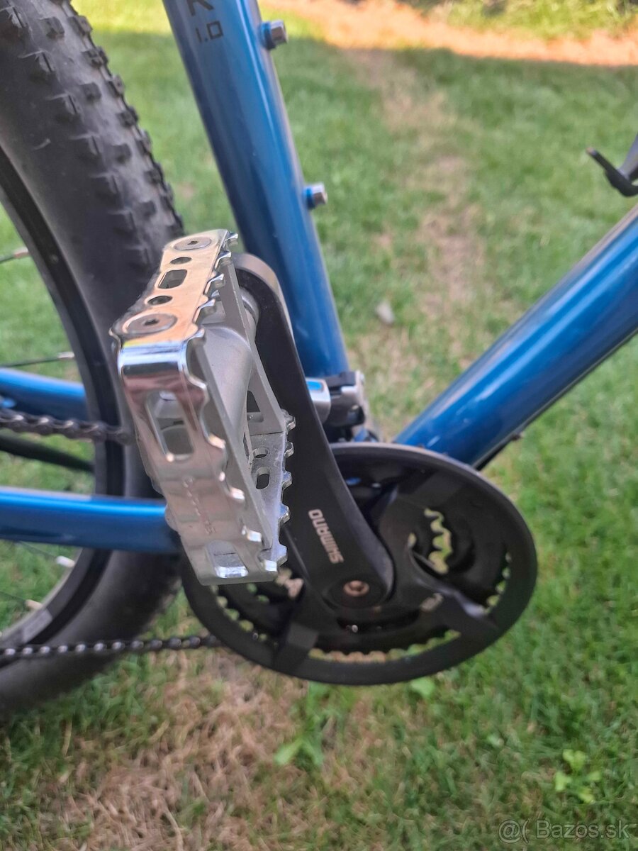 Predám Tretry Shimano 47 + pedále