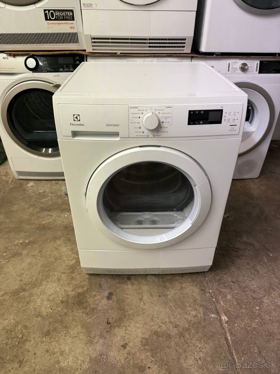 Predám sušičku Electrolux 8 kg A+++ – TOP stav