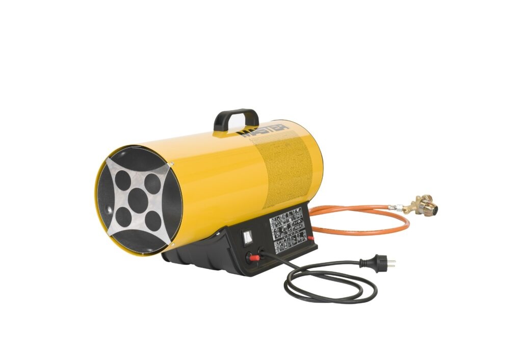 Plynový ohrievač budov