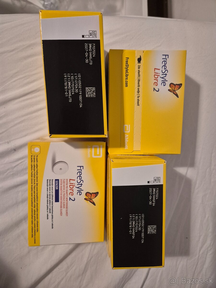 Senzory Freestyle Libre 2 (4 ks)