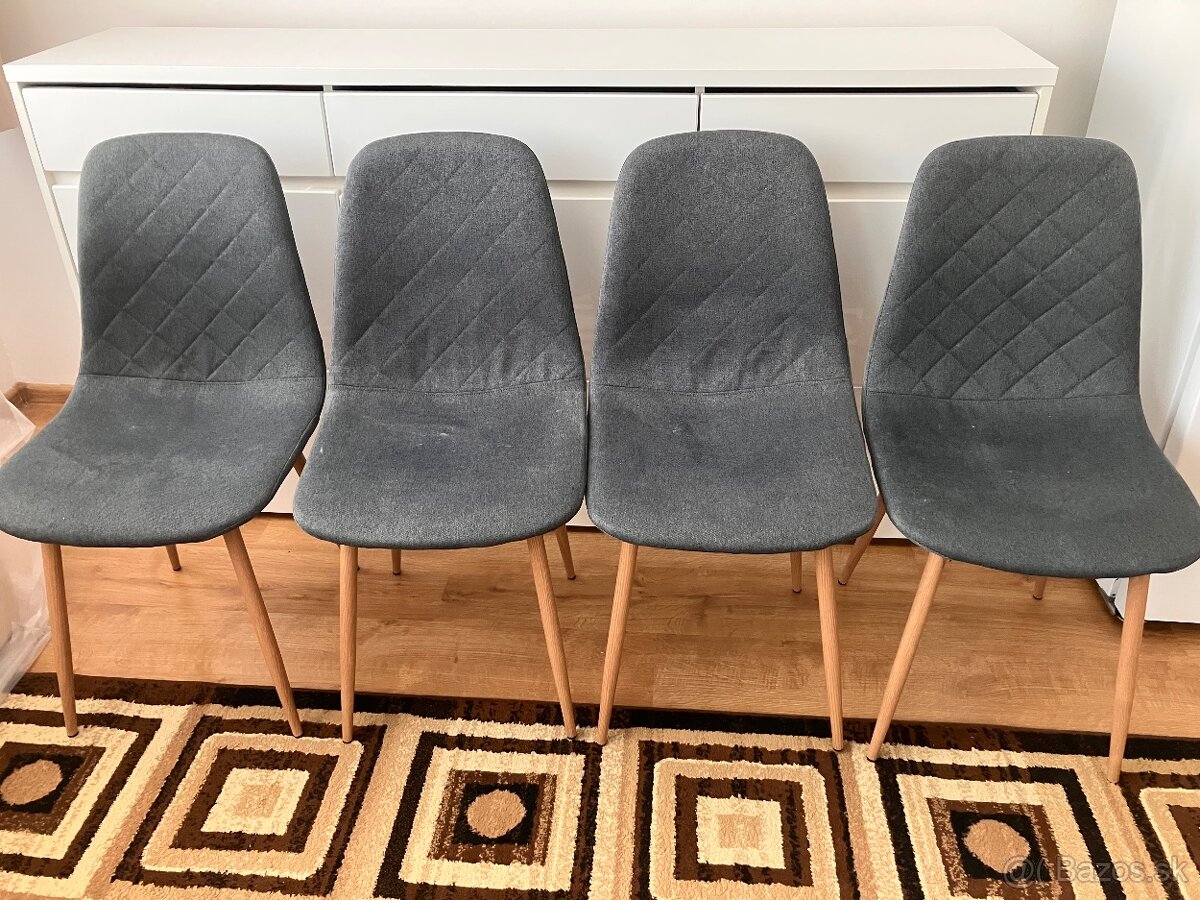 4x jedalenska stolicka