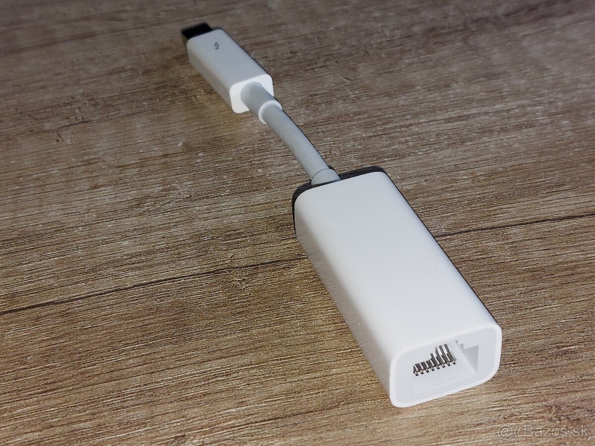 Apple redukcia Thunderbolt to Gigabit Ethernet Adapter