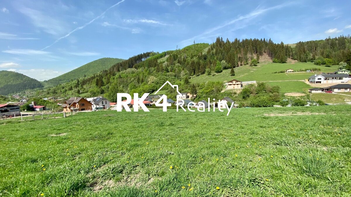 RK4 Reality - NA PREDAJ - Stavebný pozemok - obec Snežnica -
