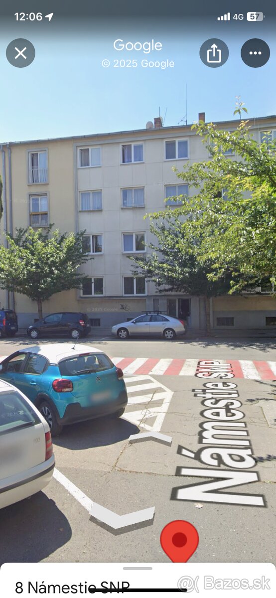 Piešťany SNP centrum 3 izbový byt na prenájom