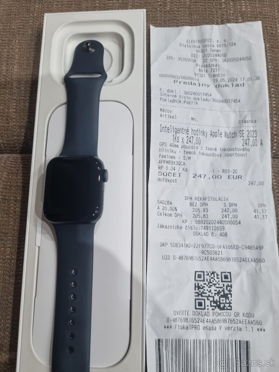 Hodinky Apple watch SE ( 2 generácia ) 40mm