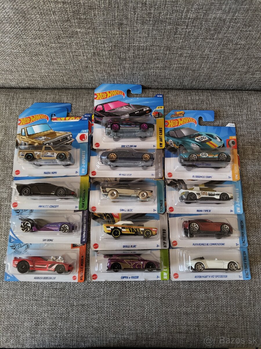Hot Wheels autíčka - športiaky 2/2