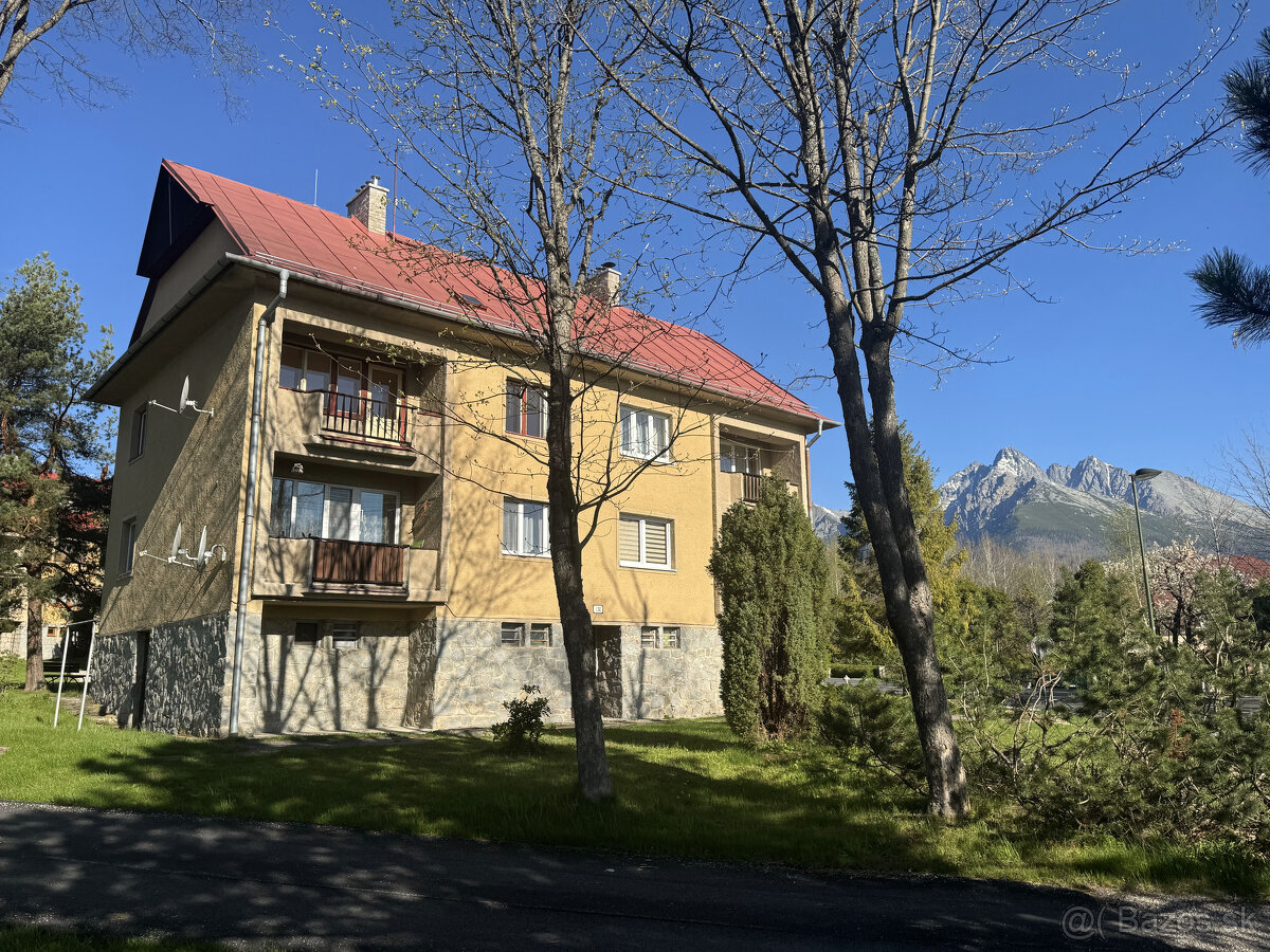 InoriReality Predaj tehlový 2-izb. byt loggia Dolný Smokovec