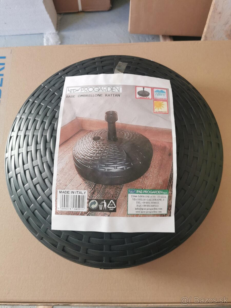 Podstavec pod slnečník antracit