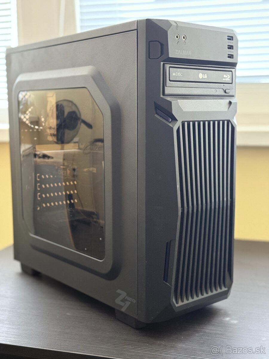 Herný / pracovný počítač – Ryzen 7, RTX 2060, SSD 1,2 TB