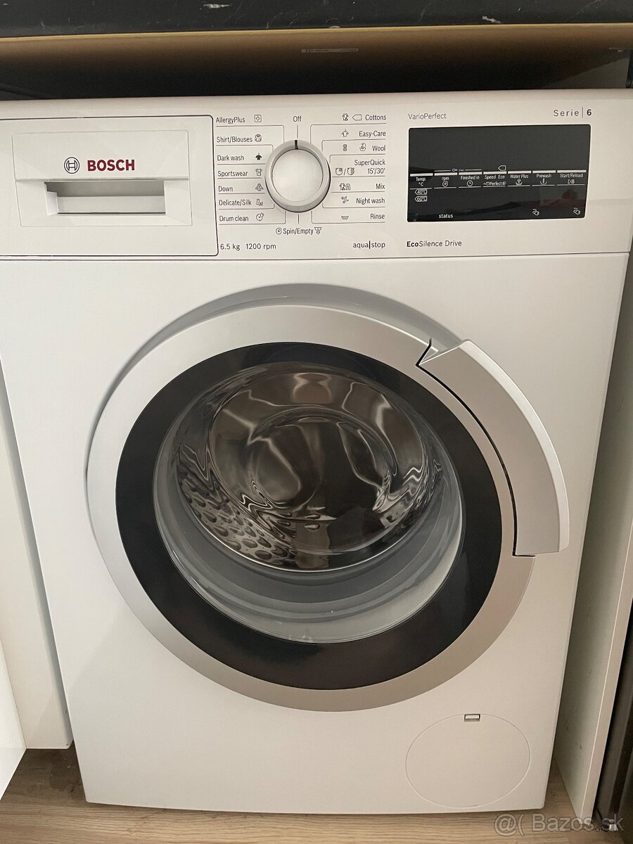 BOSCH VarioPerfect, Serie6, EcoSilence, 6.5kg/1200rpm